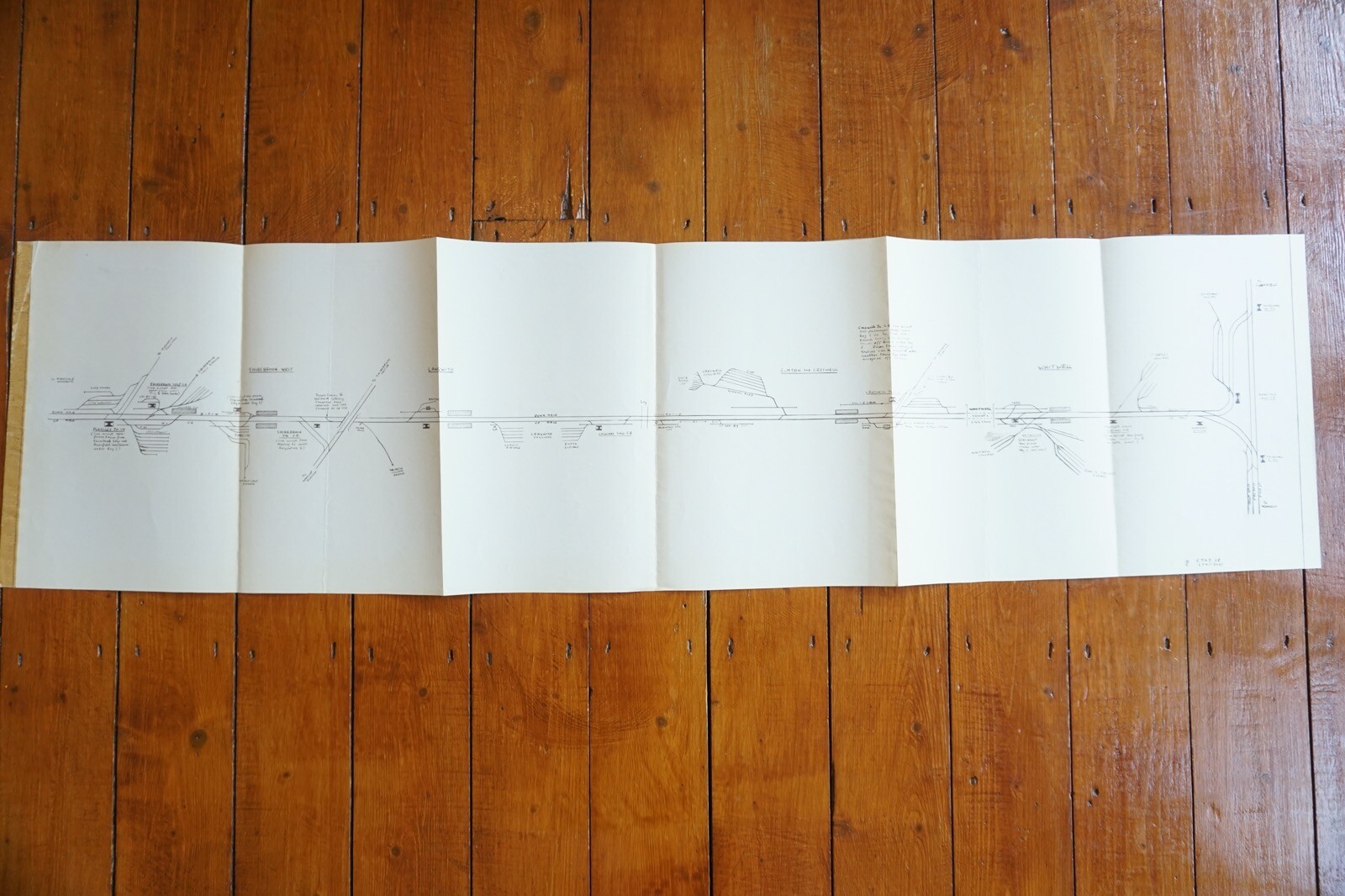 1958 Shirebrook Whitwell Langwith Eastern Region Railway Route Map