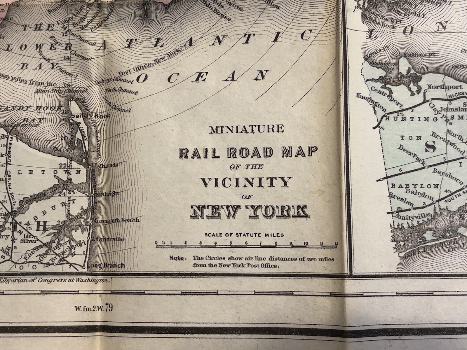 Railroad Collectibles Coltons Rail Road Map NY Canada 1883 & Romance Of Railway