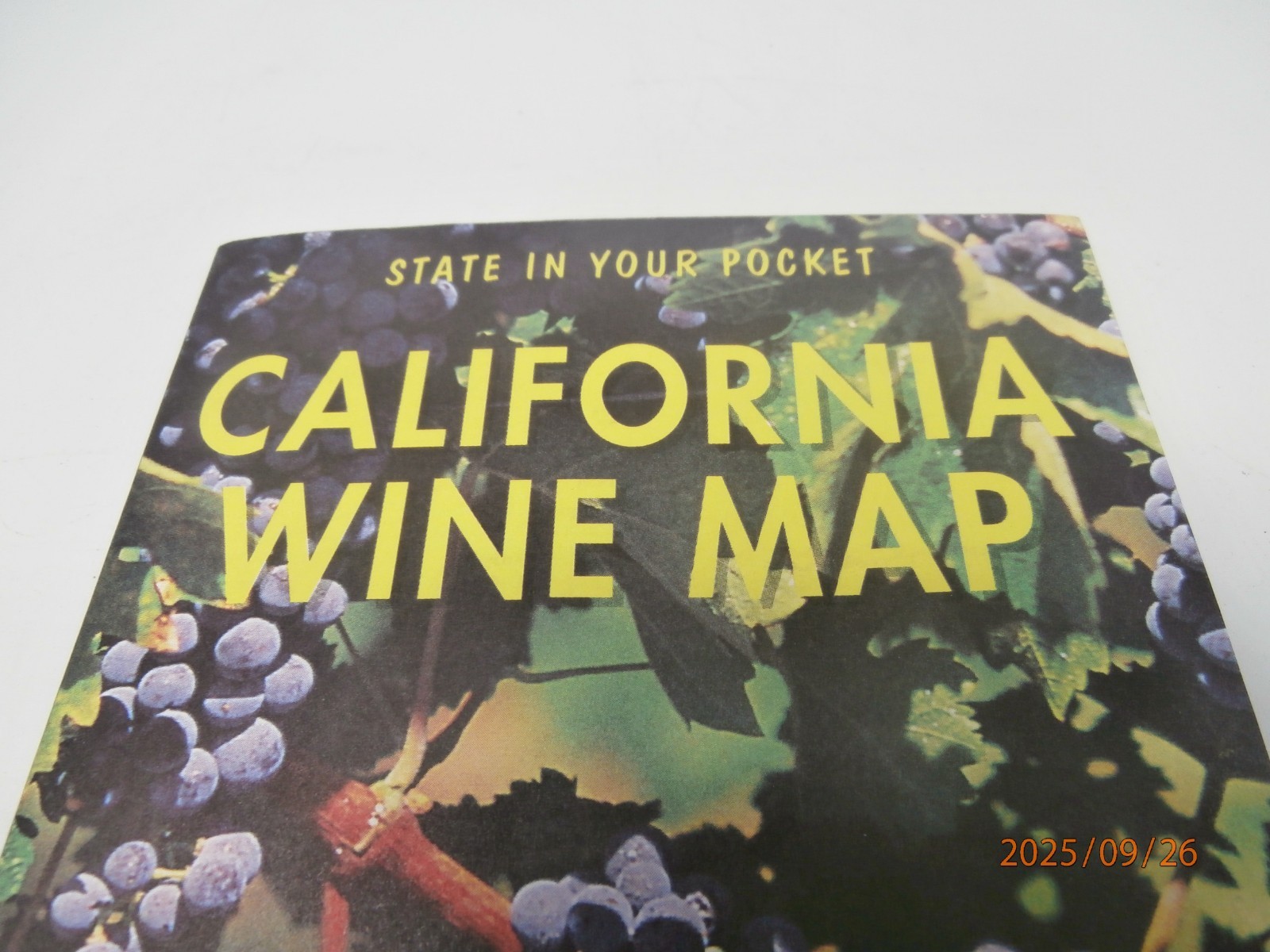 Total State of California Wine Map -All Vineyards. NEW