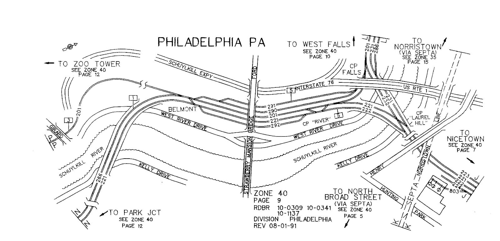 Conrail 1991 Philadelphia Div Volume 4 ZTS Zone-Track-Spot Maps PDF Pages on DVD