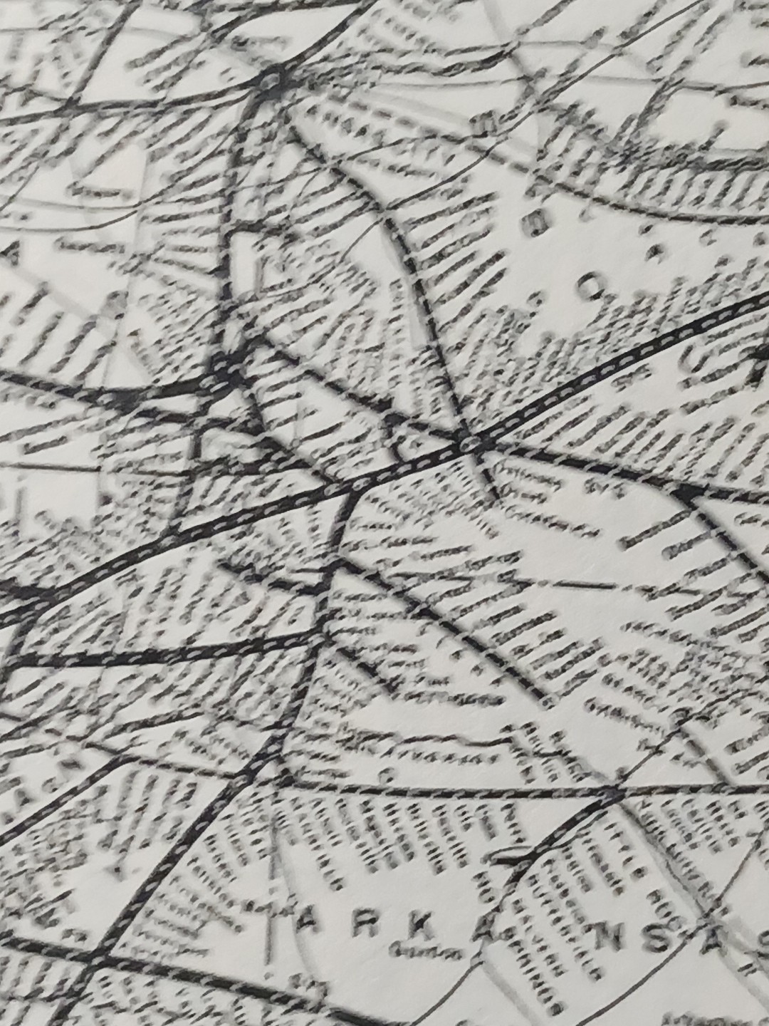 ~1904 ST LOUIS & SAN FRANCISCO RAILROAD vintage Railway Map + Report All Routes
