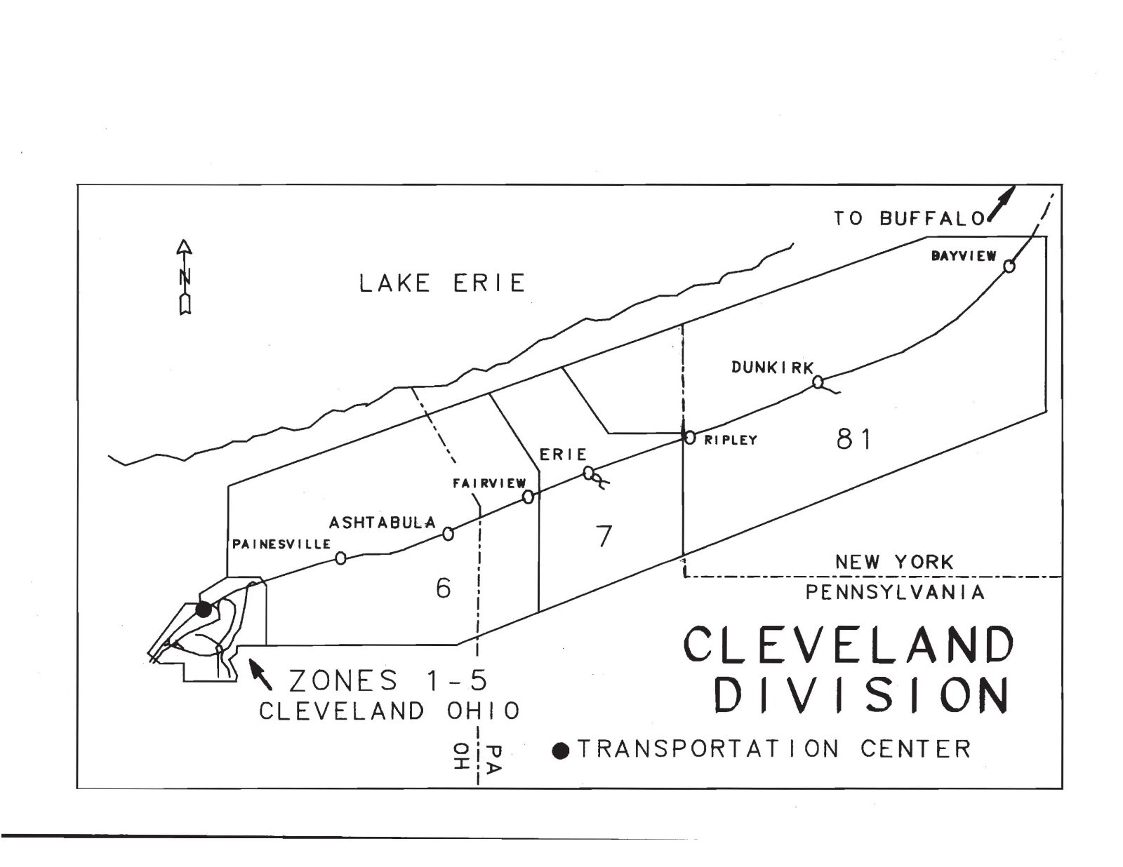 Conrail 1985 Cleveland Zone-Track-Spot “ZTS” Maps PDF Pages on DVD