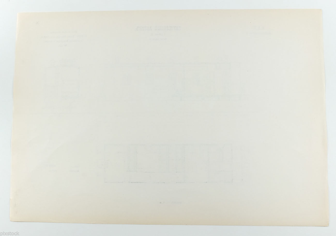 1908 Imperial Russia Railway SERVICE Wagon Series C Genuine BLUEPRINT Russian