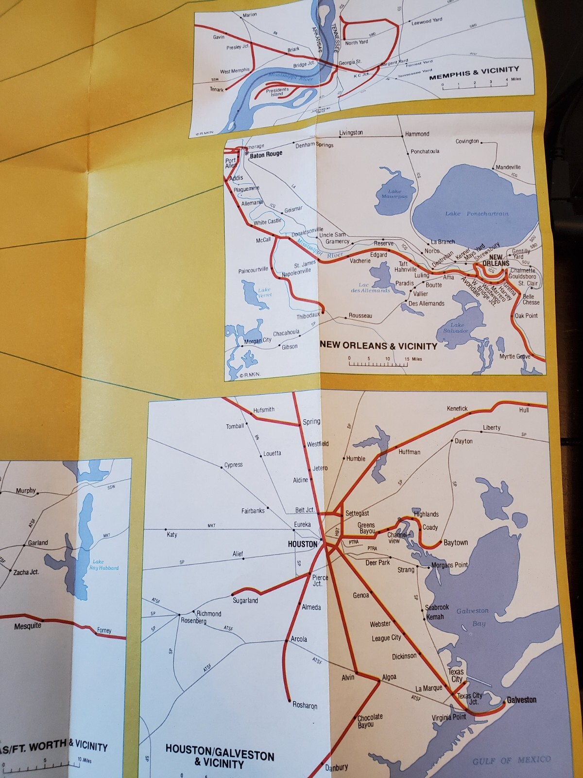 UNION PACIFIC SYSTEM MAP – 3/1984