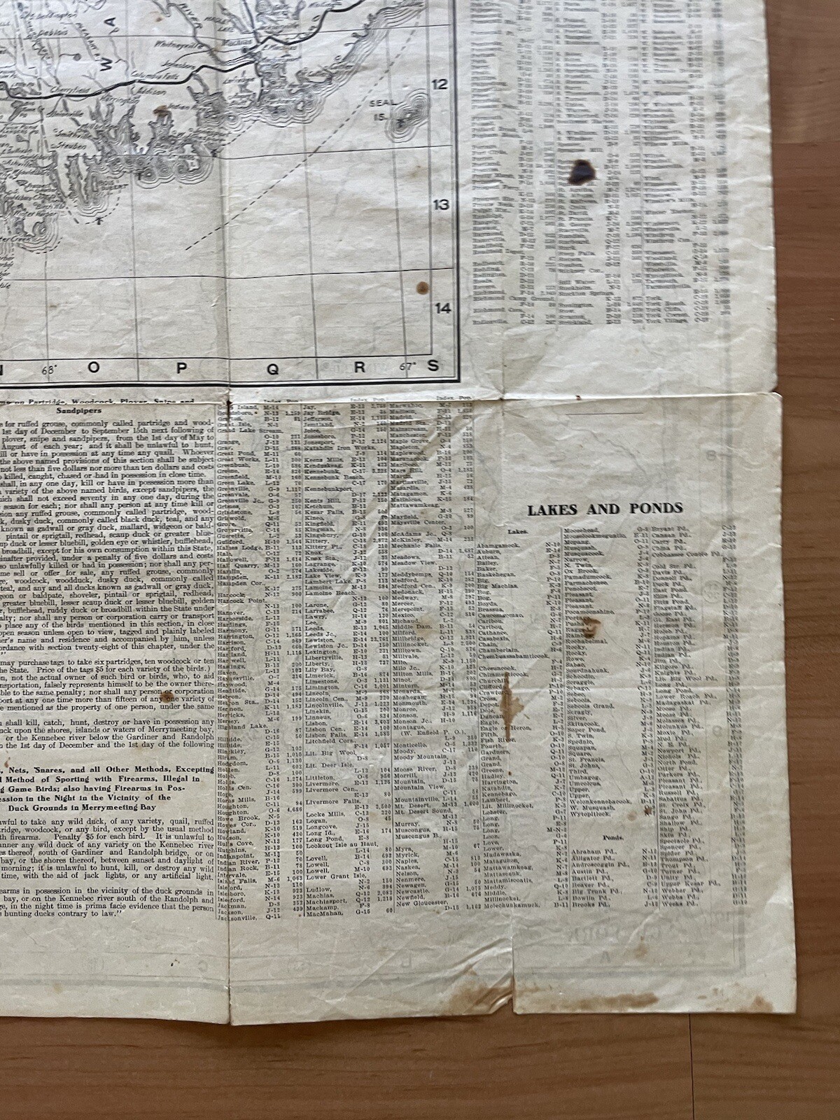 Antique 1907 New England Commercial & Route Survey Rail Road Electric Roads Map