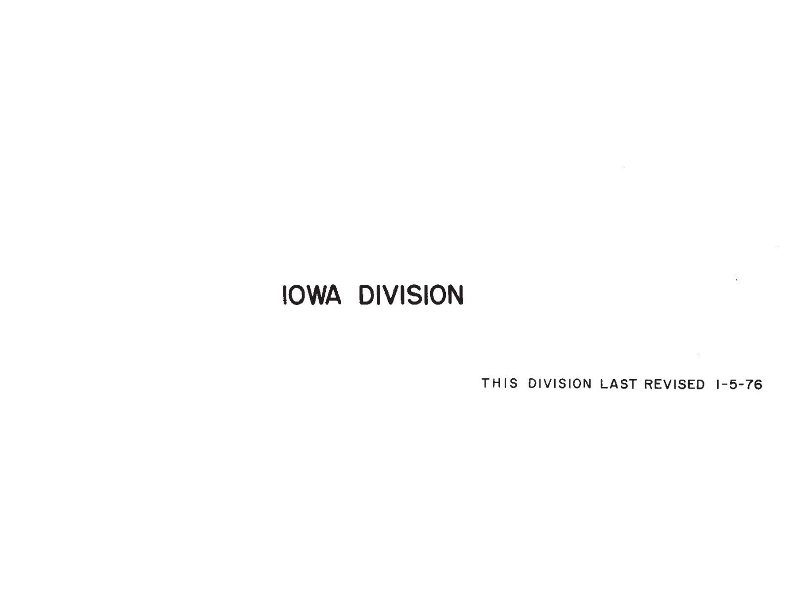 Chicago & Northwestern RR 1976 Iowa Division Track Chart PDF Pages on DVD