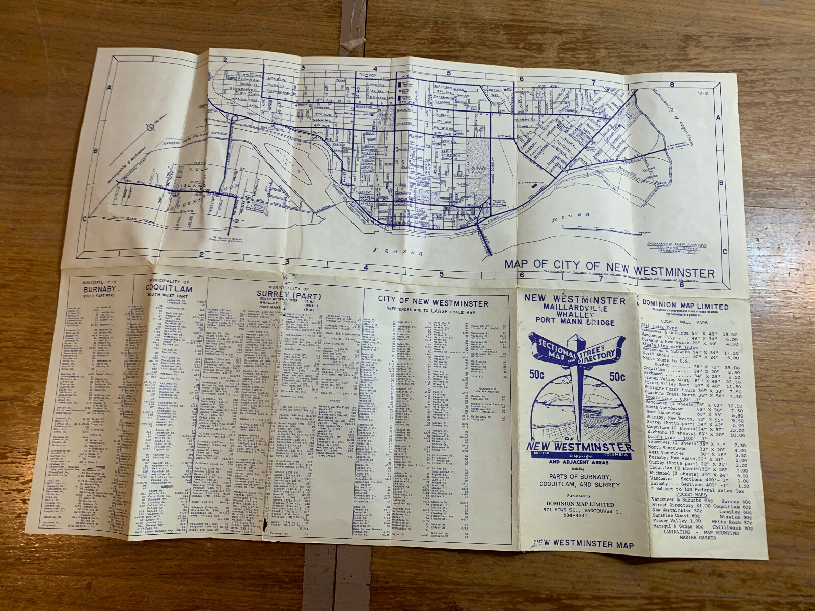 BRITISH RAIL PASSENGER NETWORK 1982 – 83 VINTAGE MAP, AS IS, SEE PICTURES