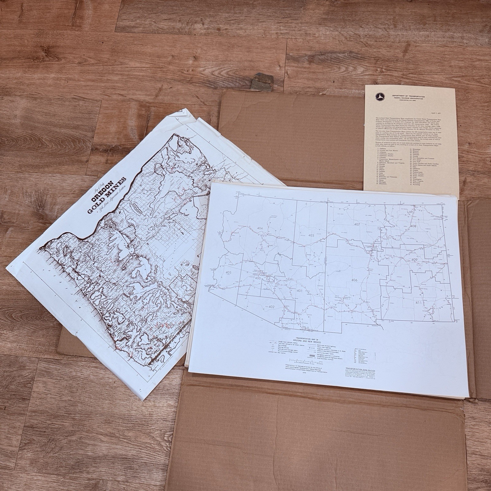 Rare 1975 Prince Lithograph Federal Railroad Atlas (80 Map Collection)
