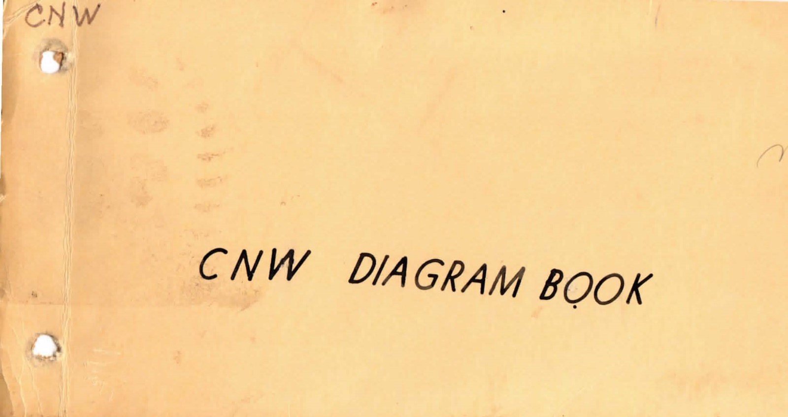 Chicago & North Western Railroad 1967 Diesel Diagrams & Data Pages on DVD