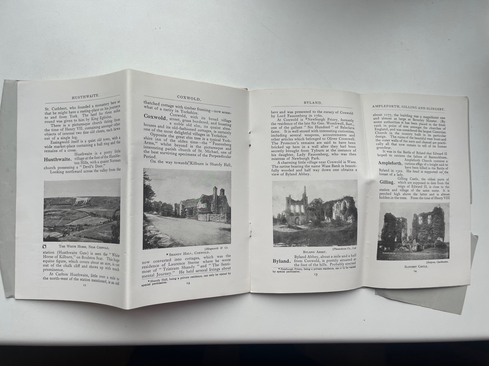 1920s LNER Holiday Series guide to York and the Dales and Moor – book and map