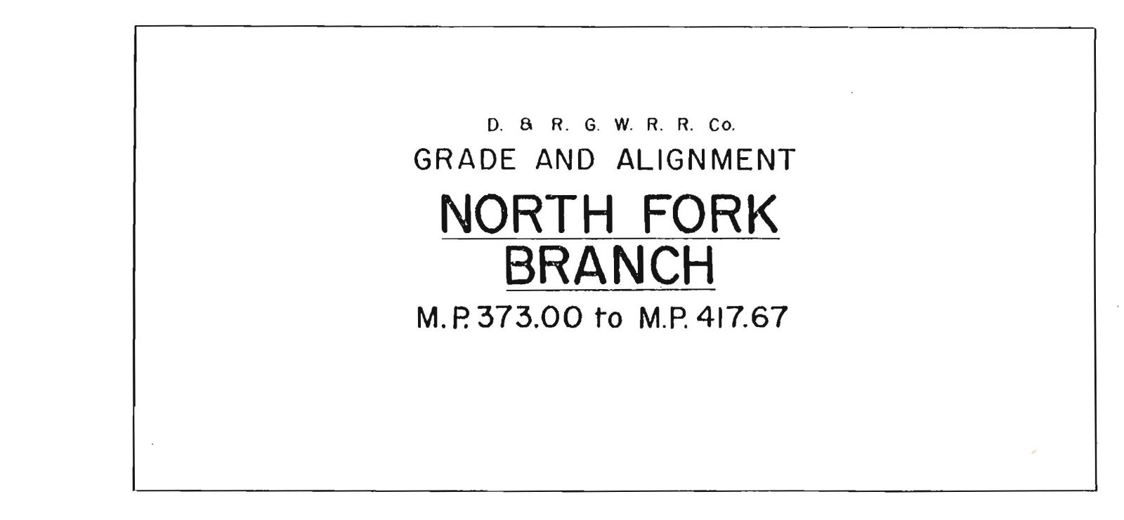 Denver & Rio Grande Western Utah Branches Grade & Alignment PDF Pages on DVD