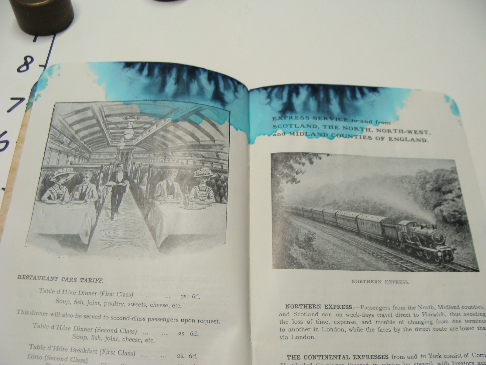 Vintage Tourist paper: 1910 the HARWICH ROUTE to the Continent Great Eastern