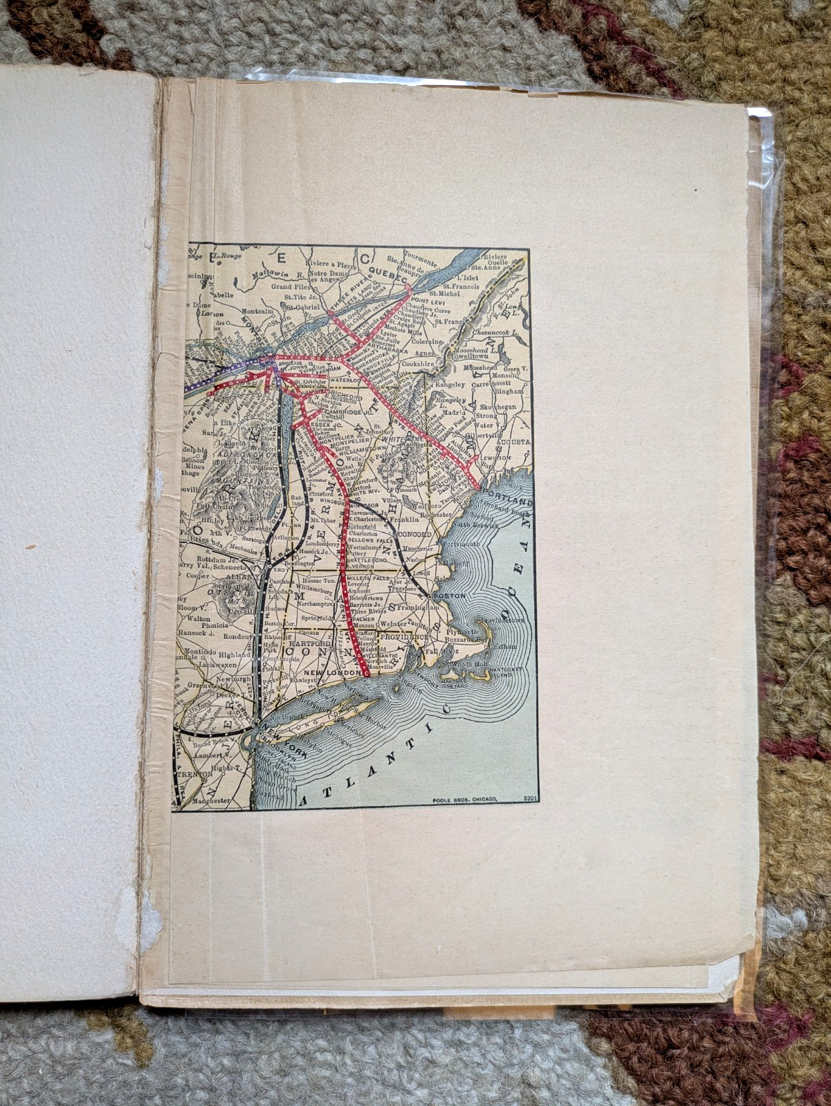 Grand Trunk Railway System, Int’l Railway Congress, Rare Promotional Book w/ Map