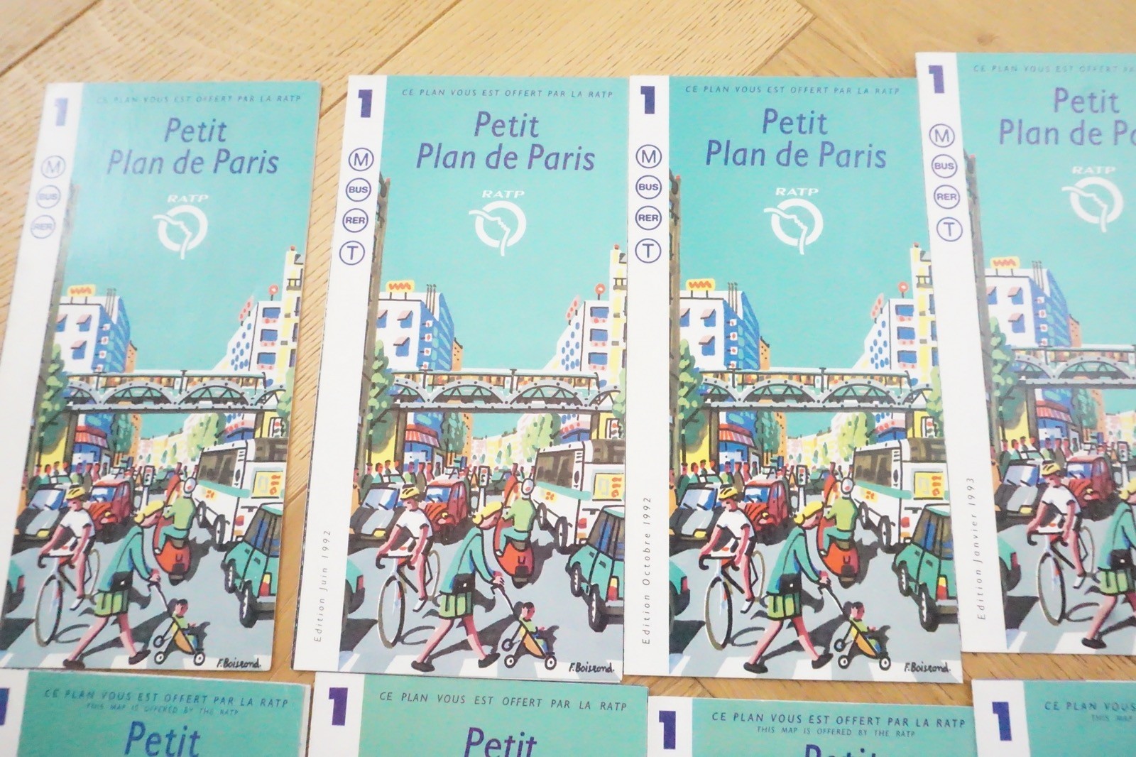 France Francais RAPT SNCF Railway Bus Tram Map Collection Ref B