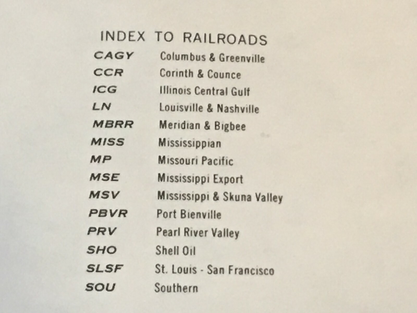 Vintage 1975 Mississippi Transportation Map●Fed’l Railroad Administrat’n●11″x17″