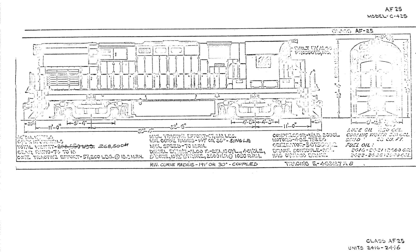 Penn Central 1973 Electric and Diesel Diagrams & Data PDF Pages on DVD