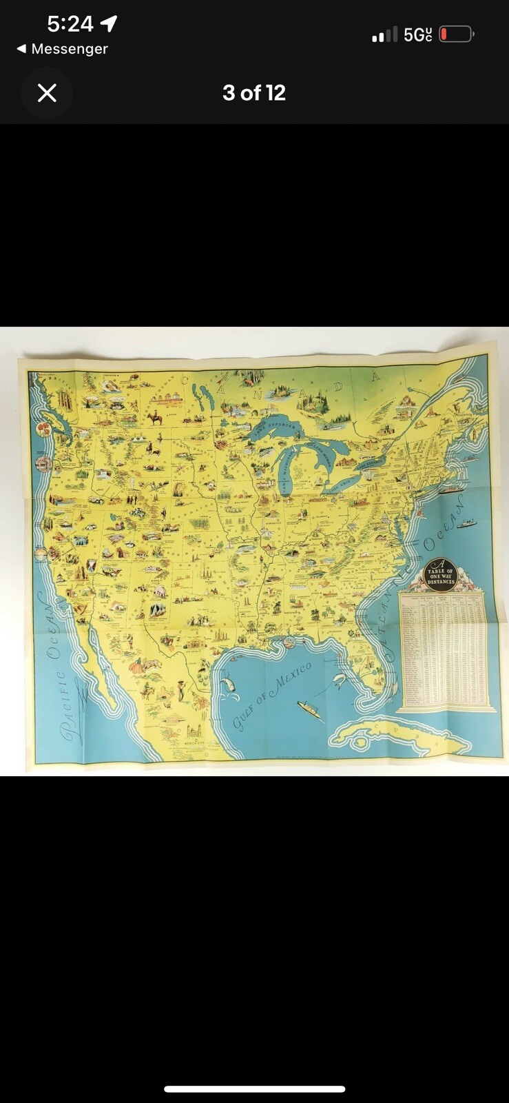 Railroad map Progress Without End. Issues by the Railroad of the United States