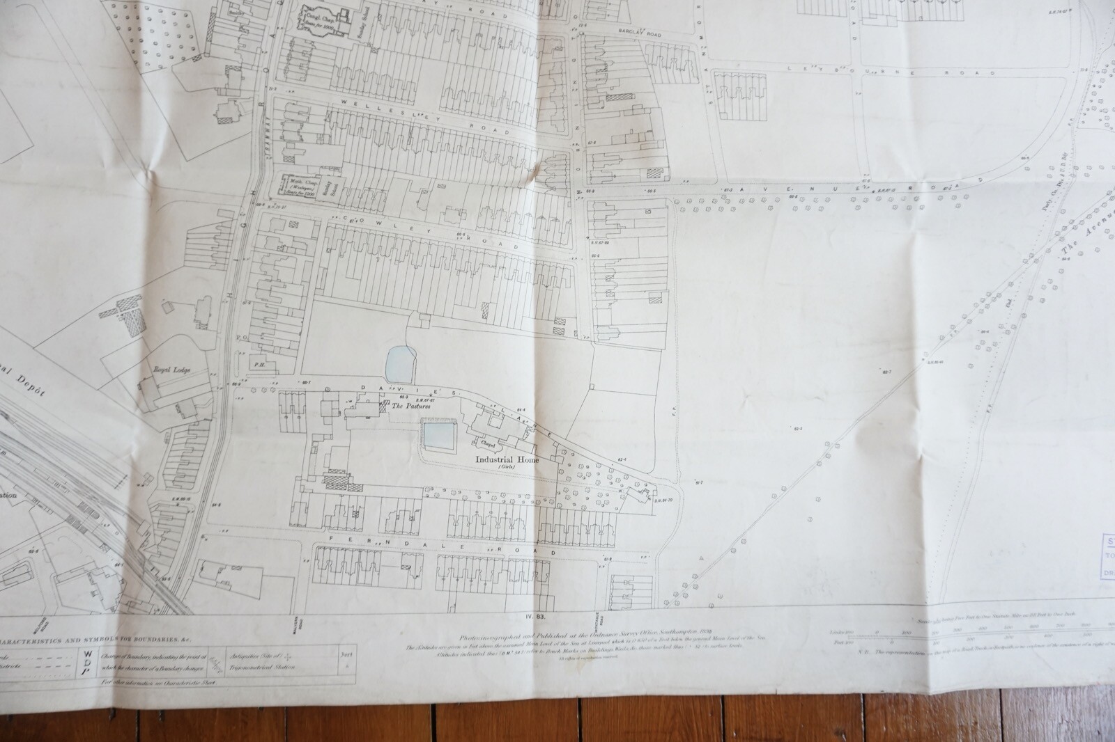 1894 GER Loughton Epping & Ongar Branch Tramway Railway OS Railway Map