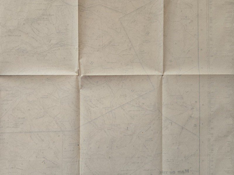 Very Nice 1887 West Shore Railroad RR Catskill Mountains Original Map Near Mint