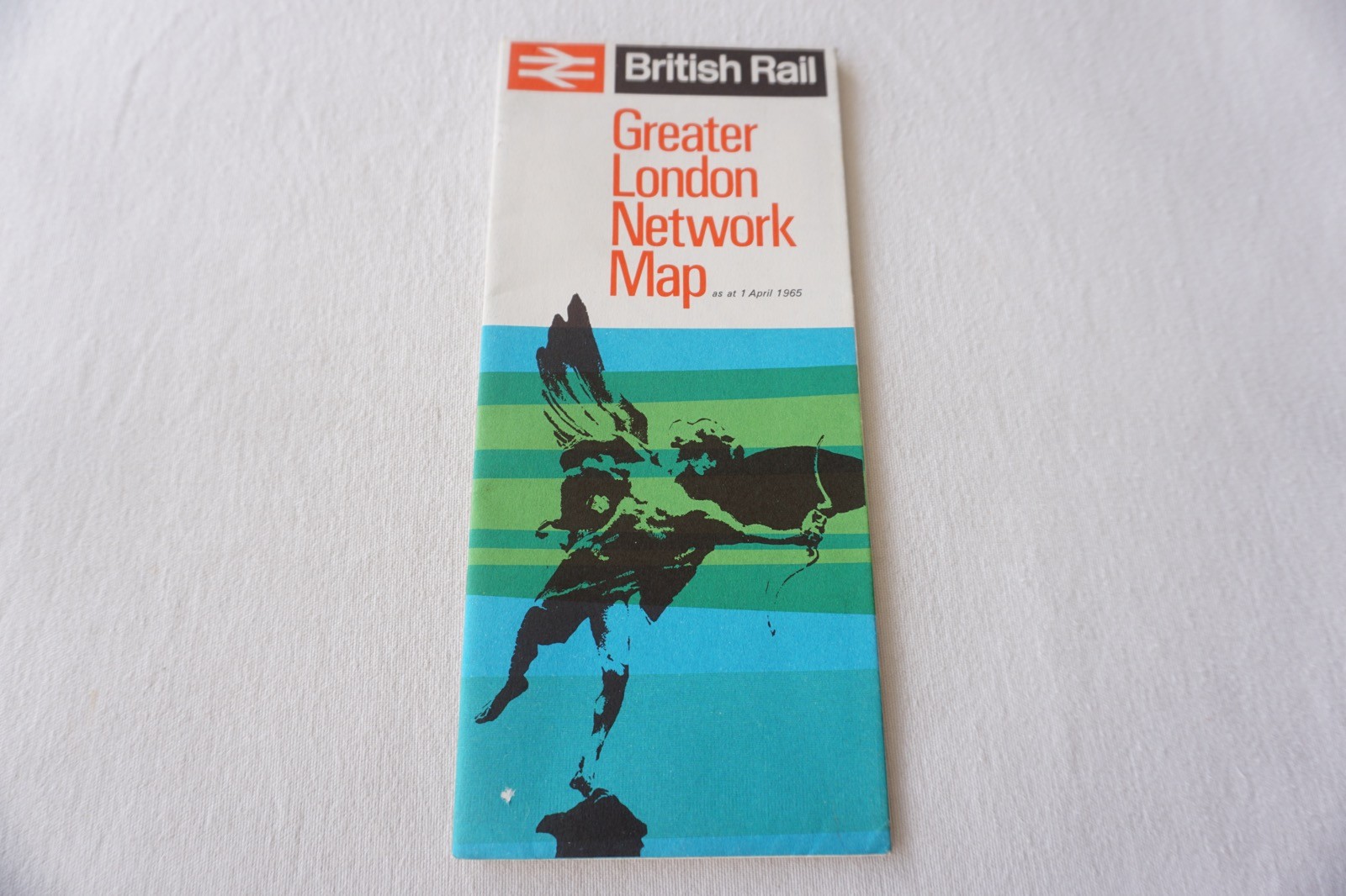 1965 Greater London Network Railway Map