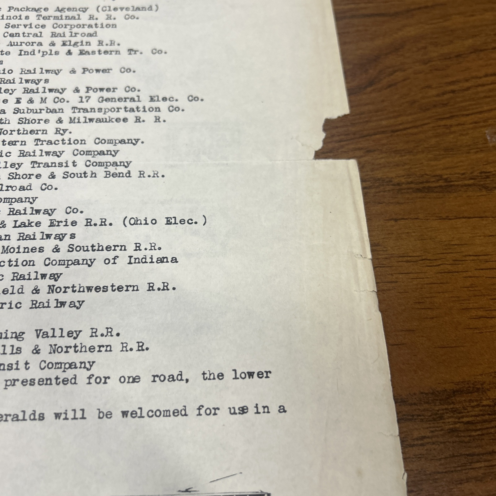 1944 Central Electric Railfans’ Association Bulletin 54 Emblems
