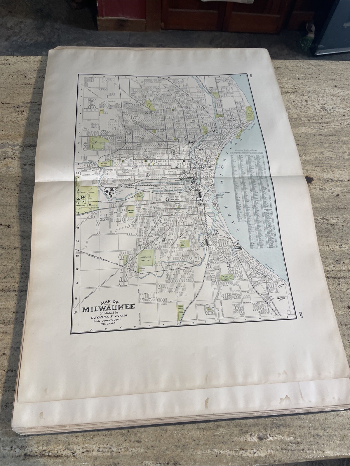 1902 Cram’s Standard American Railway System Atlas of the World Maps Railroad
