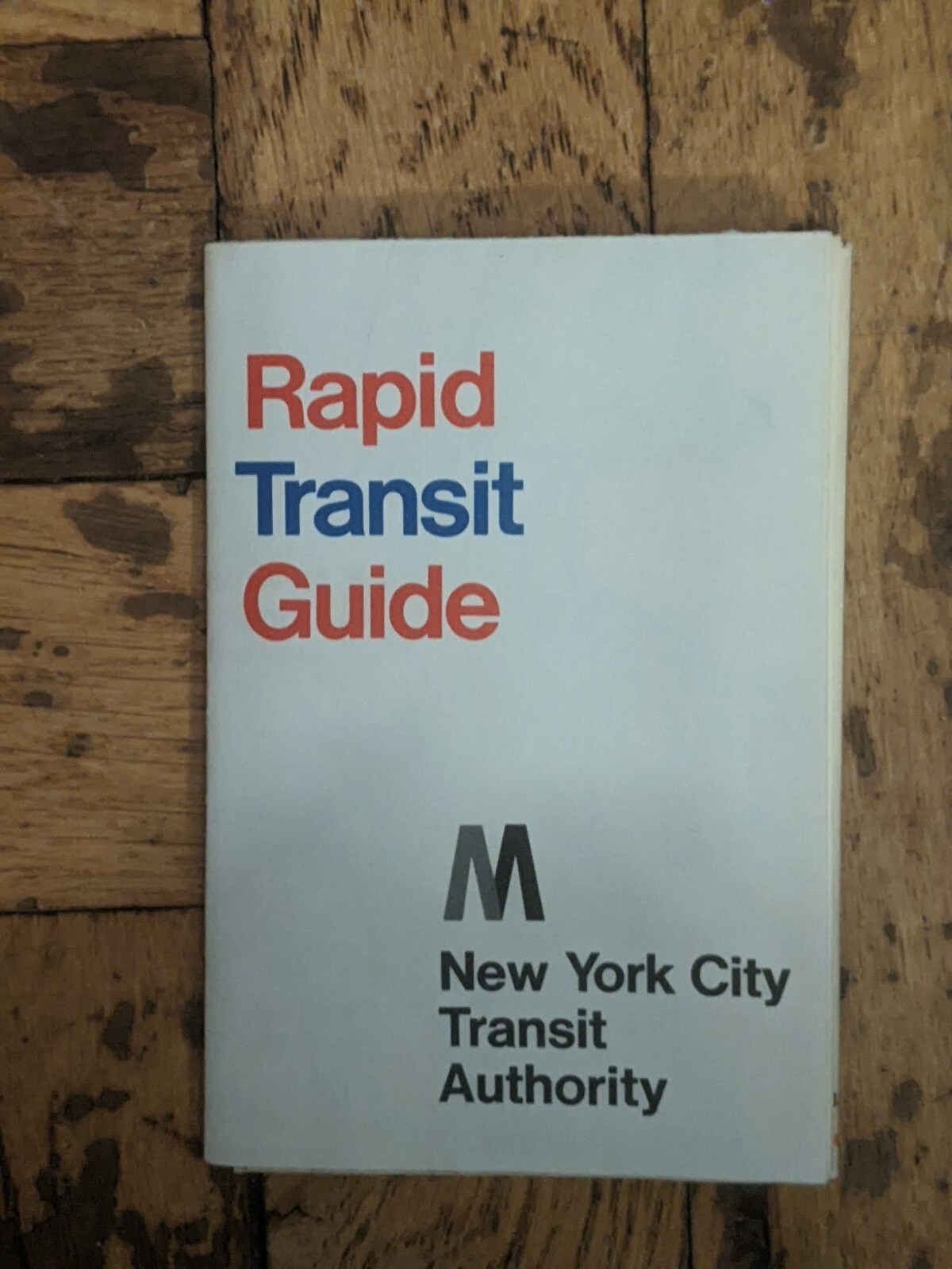 NYC Subway Rapid Transit Guide and Map – 1969