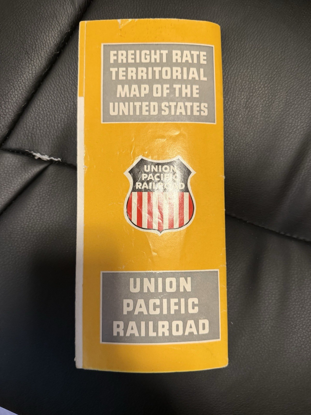 1952 Union Pacific Freight Rate U. S. Map