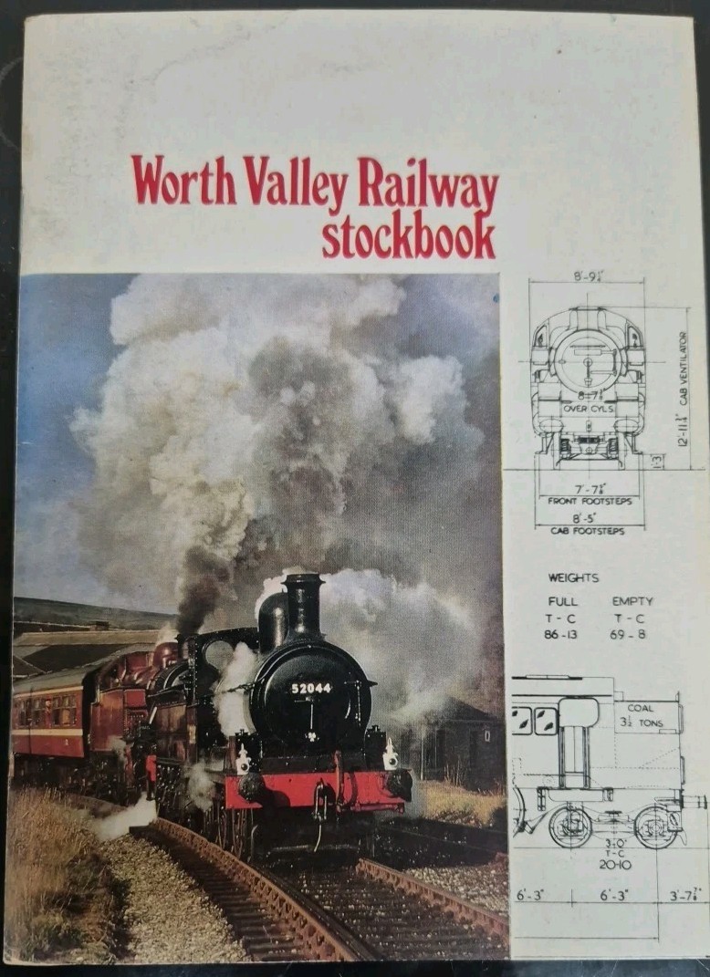 1976 Keighley and Worth Valley Railway – Stockbook – Robin Lush & Ian Holt