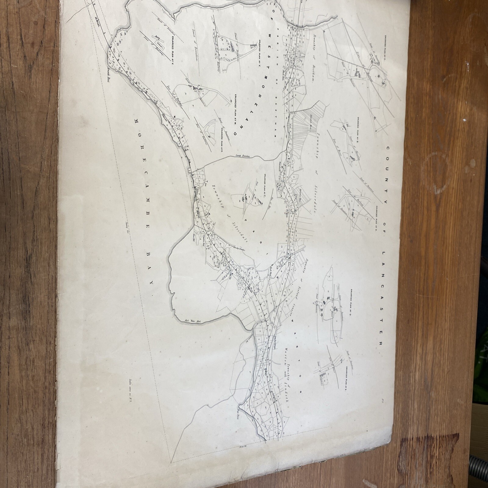 Whitehaven Furness Junction Railway Plans & Sections 1846 Engineers Lancashire