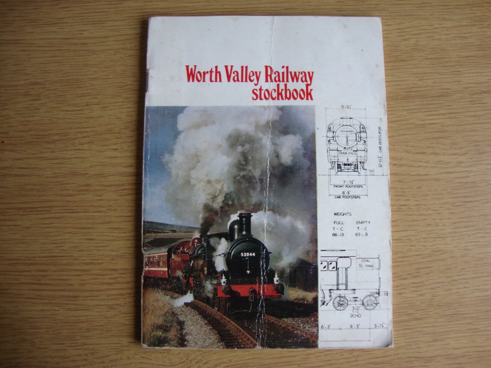 1976 Keighley and Worth Valley Railway – Stockbook – Robin Lush & Ian Holt