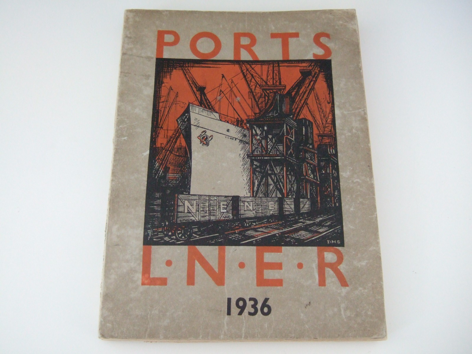 1936 Ports of the LNER Book. 11 Fold-Out Dock Plans. Dock Info, Steamer Services