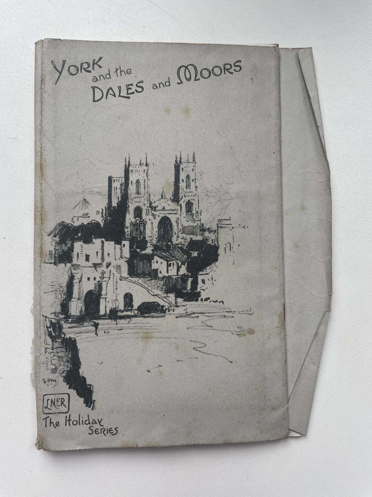1920s LNER Holiday Series guide to York and the Dales and Moor – book and map