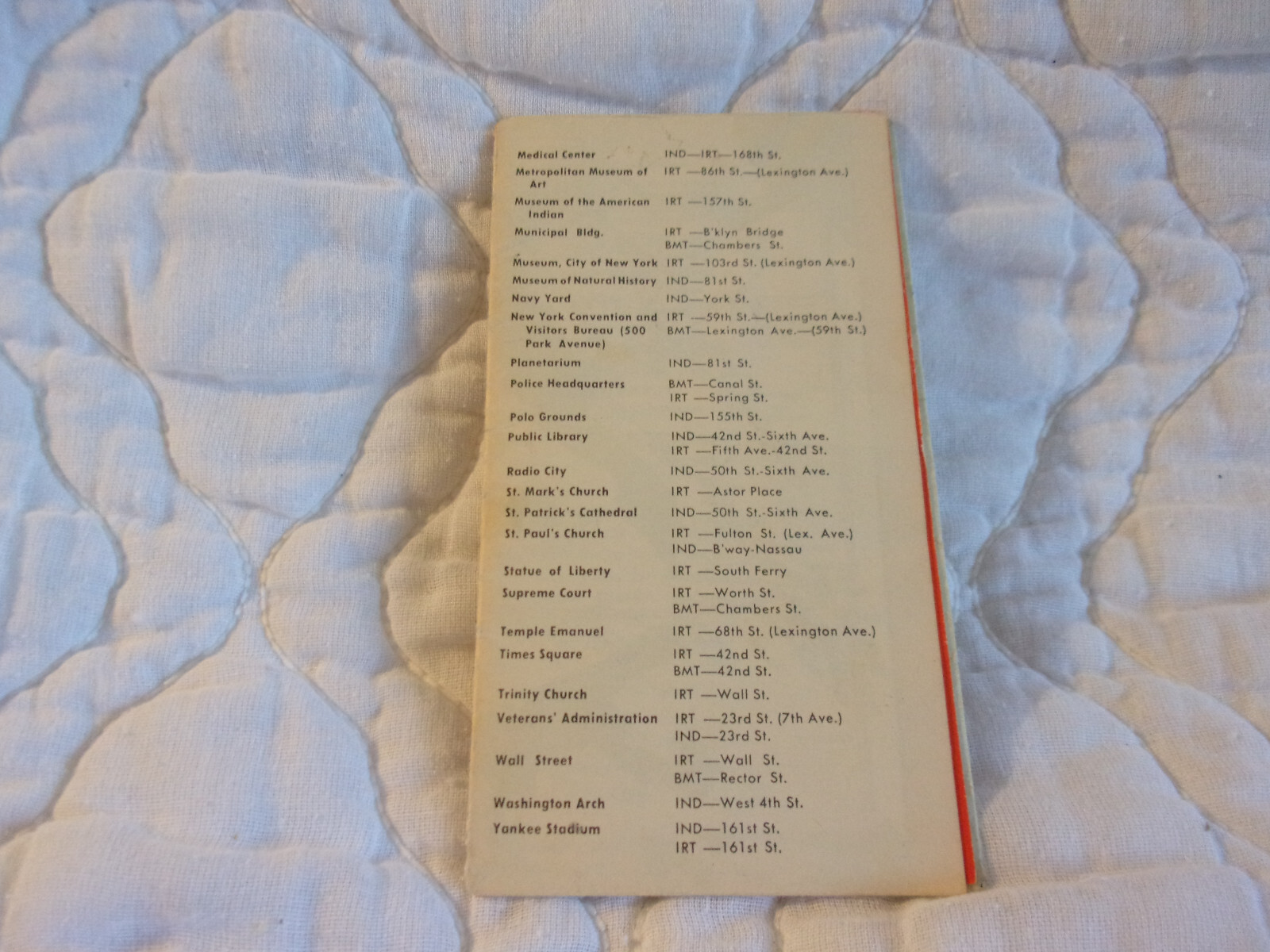 NEW YORK CITY TRANSIT SYSTEM 1948 SUBWAY MAP + BMT TRAIN TIMETABLE 1955 RAILROAD