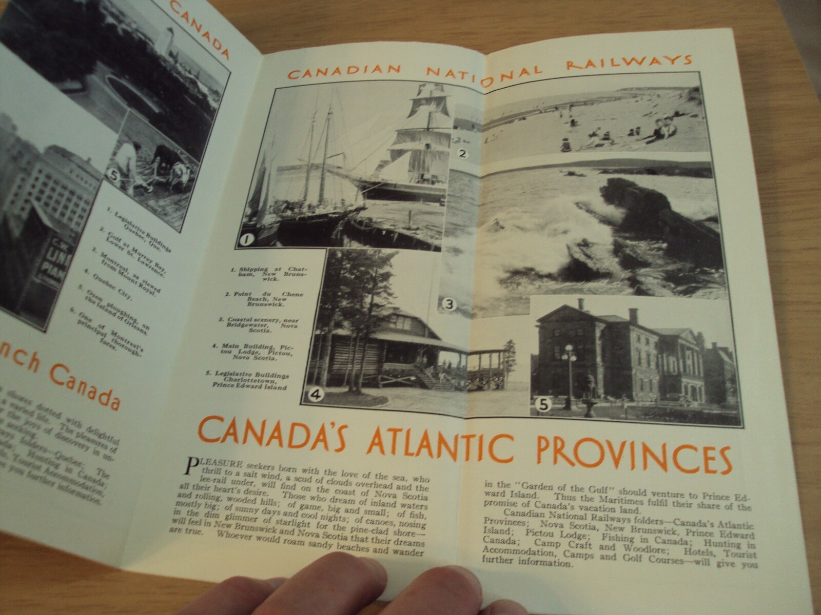 1931 ‘TOURIST’S MAP’ of CANADA~Canadian National RAILWAYS~West Indies/BERMUDA~