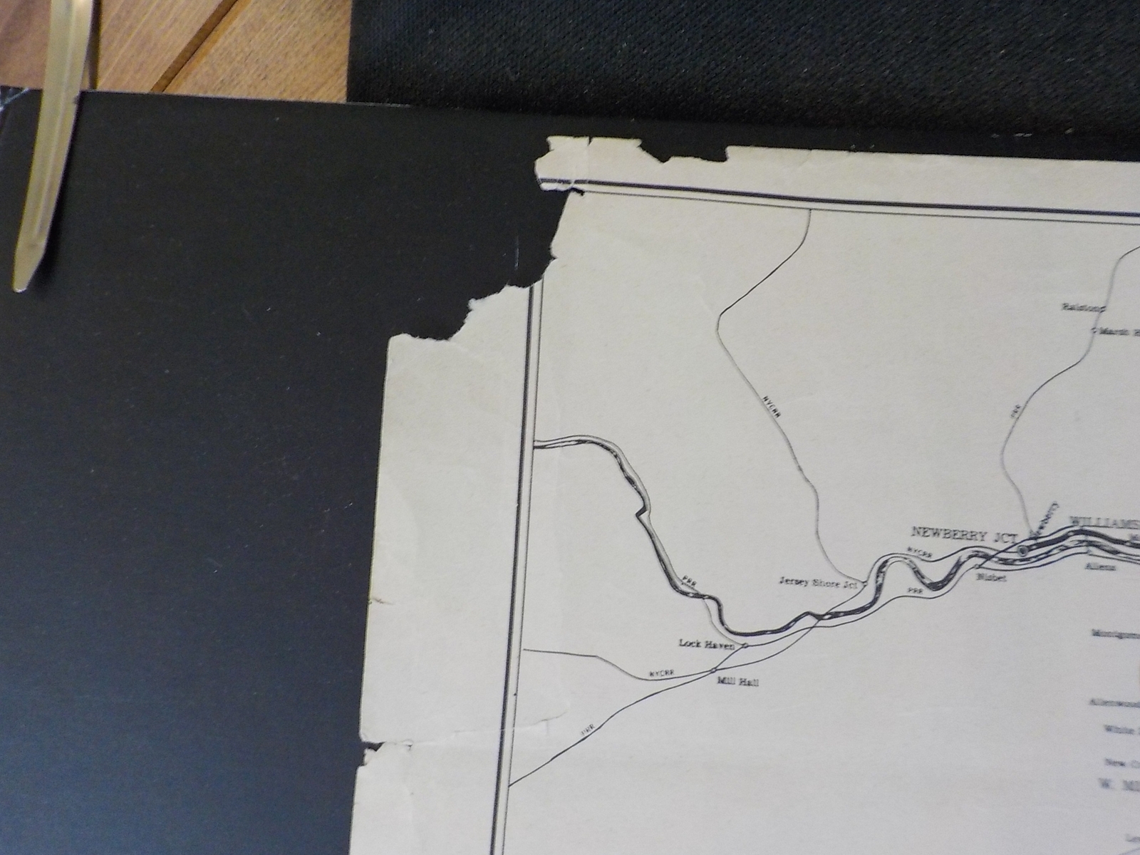 Map Reading Company System 1951 Folded fragile
