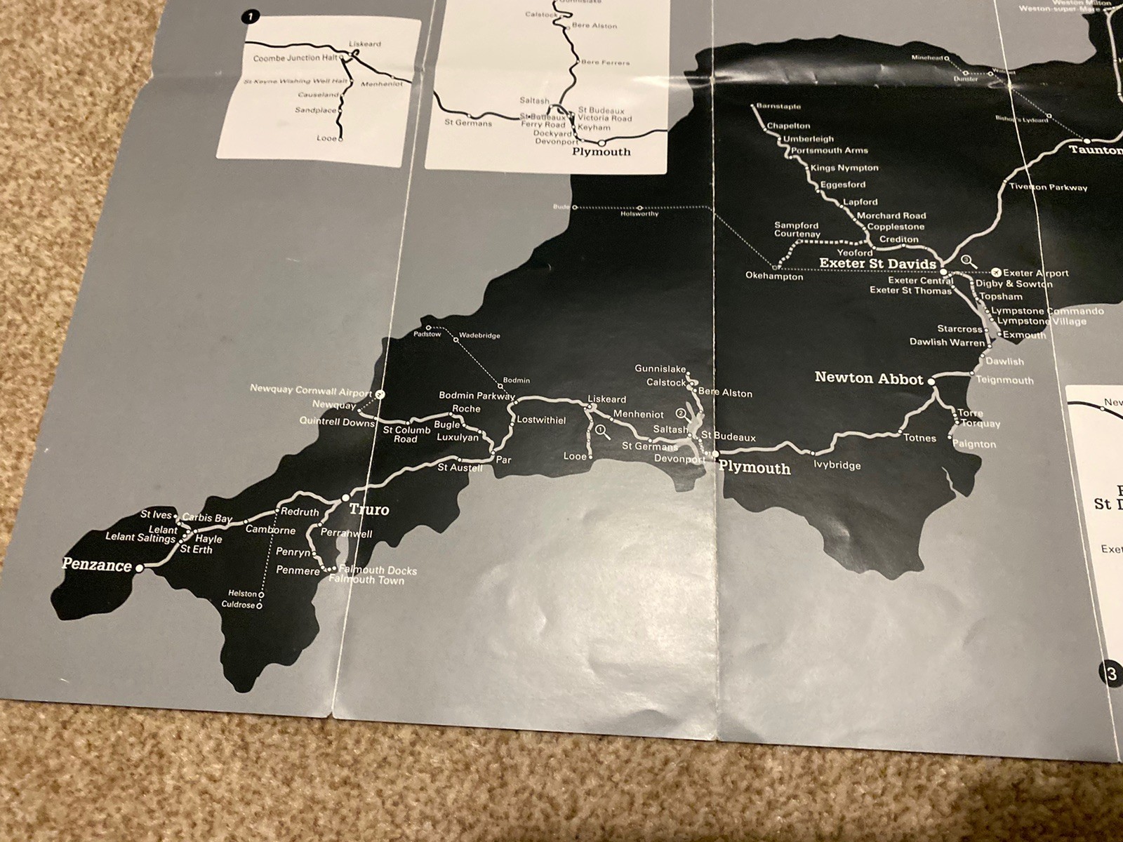 GWR Network Map 2019