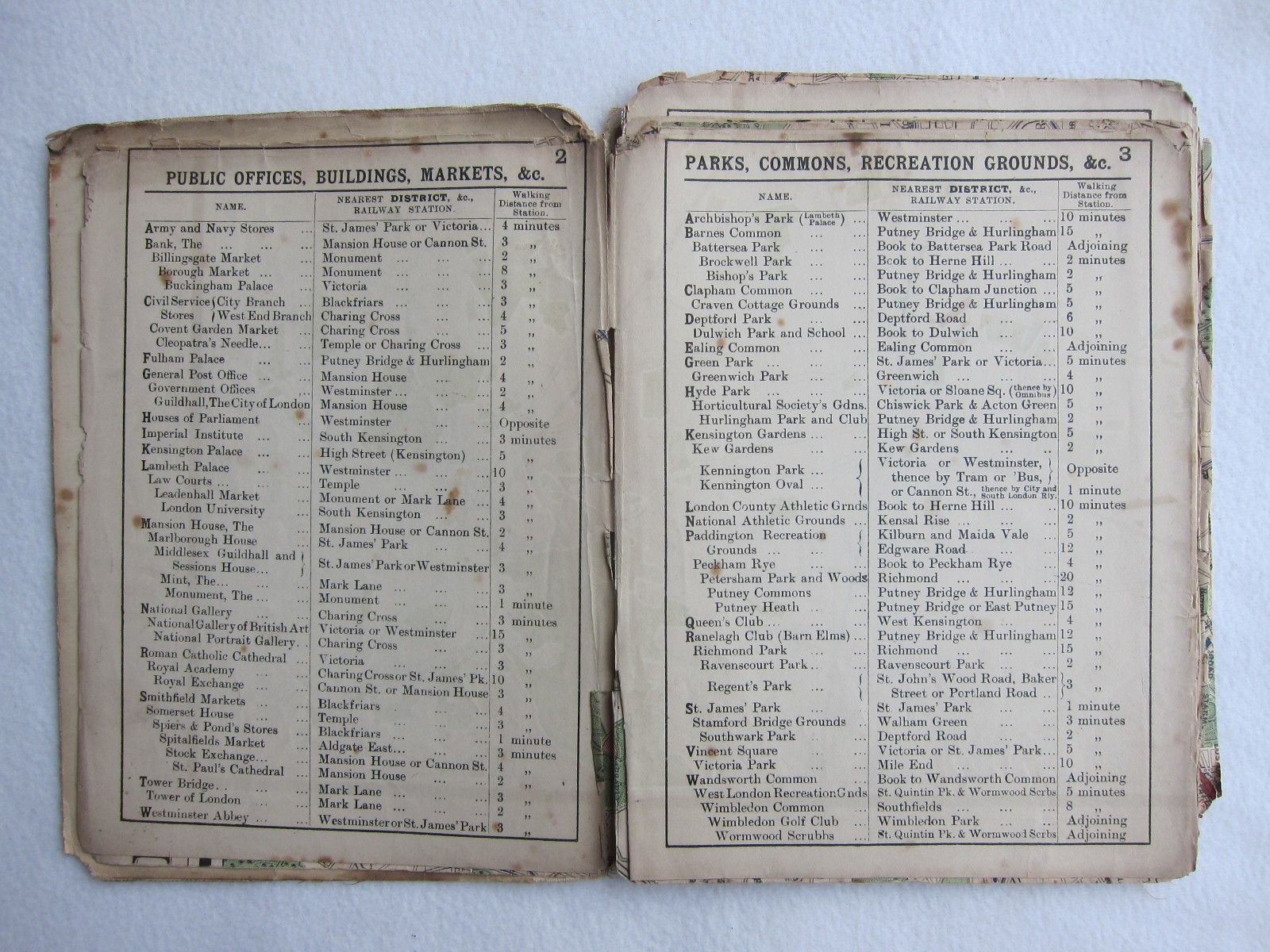 The “District” Map of Greater London & Environs. District Railway Co 1st Ed 1902