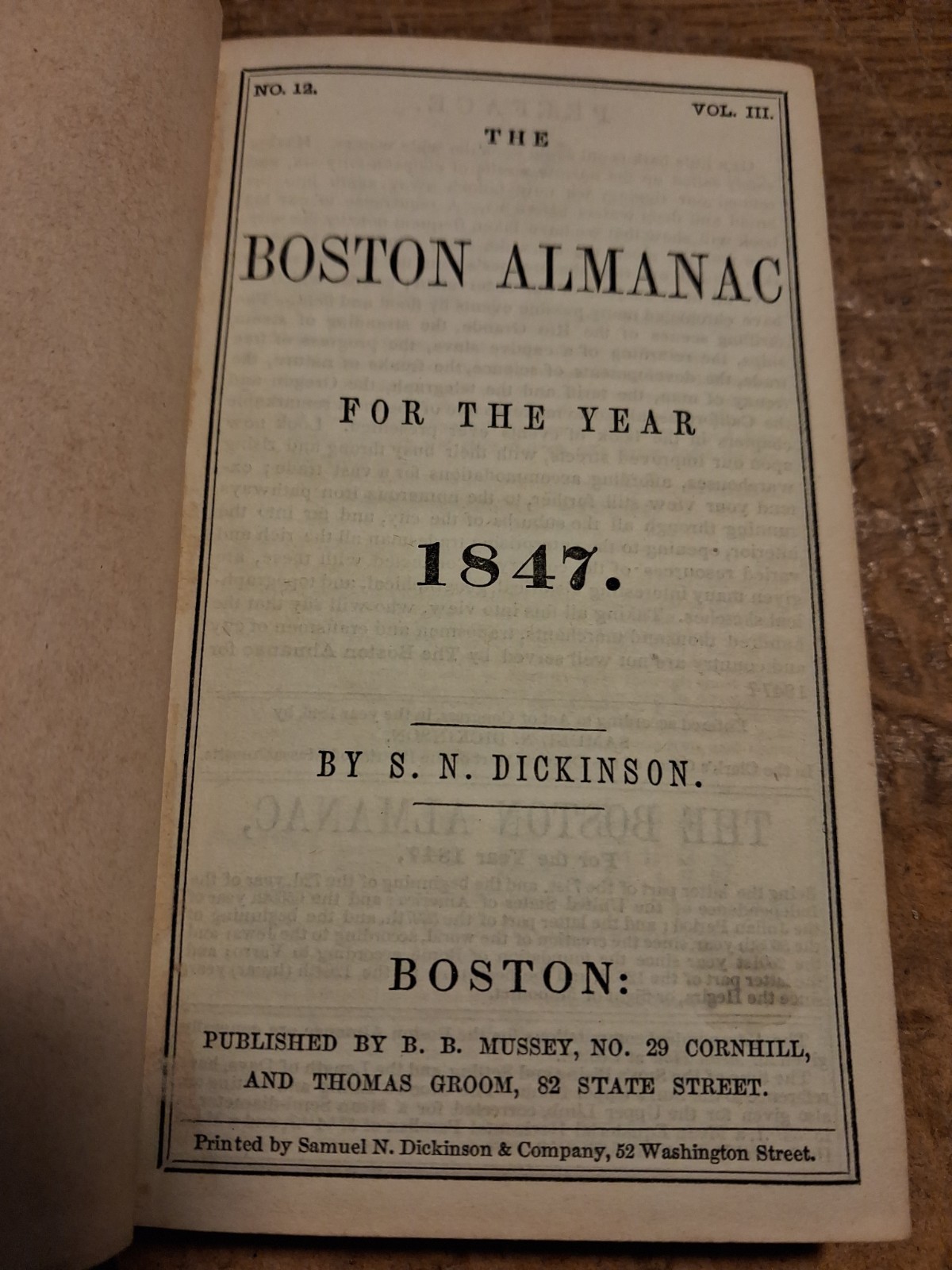 1847 Boston Almanac Many Railroad maps