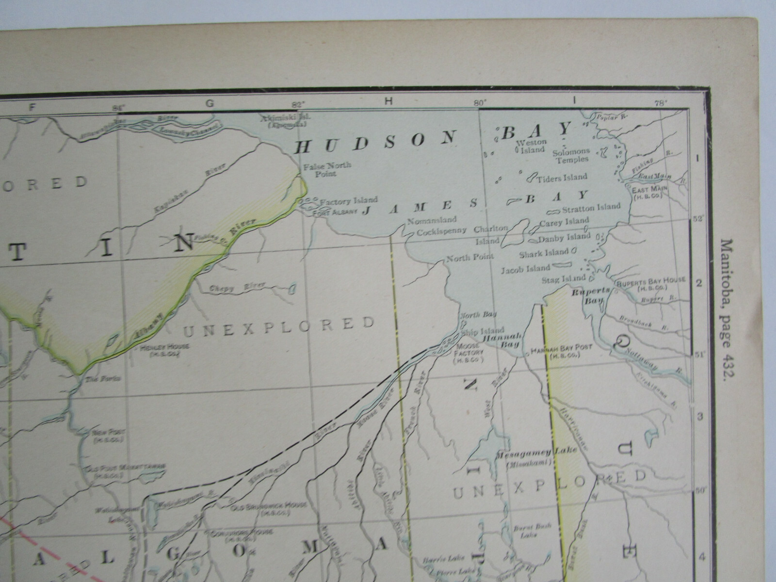1910 UPPER ONTARIO STEAM, INTERURBAN ELECTRIC RAILROAD Map. CANADA 1900s