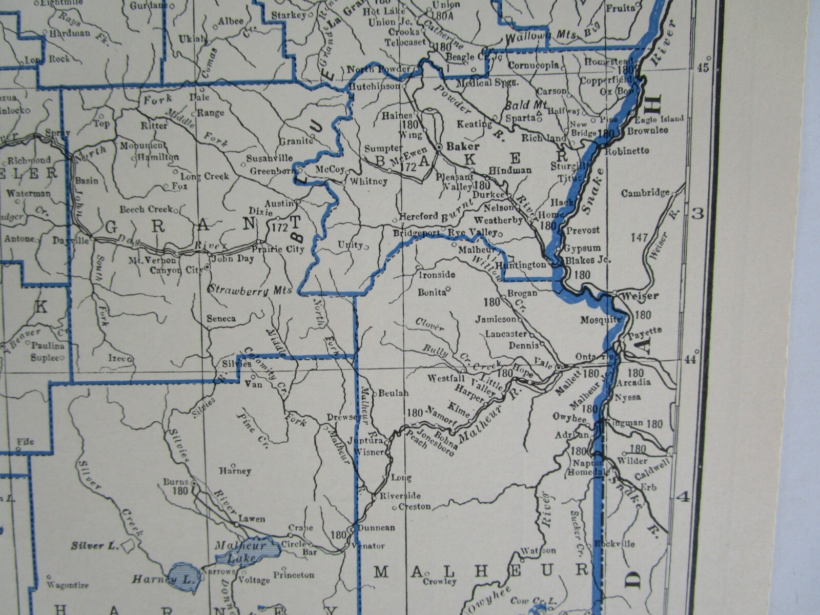 OR 1931 OREGON RAILROAD Map. VALLEY & SILETZ RR, CARLTON & COAST RR, UP, SP