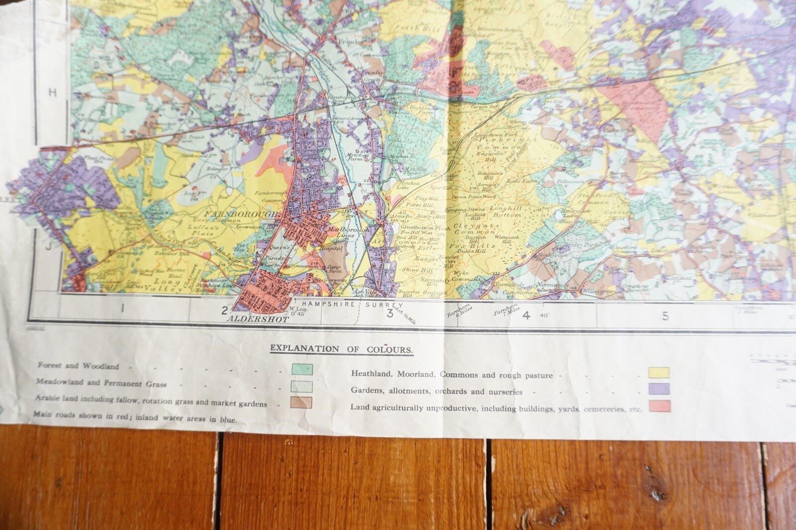 1933 Windsor Land Utilisation Survey Railway OS Map