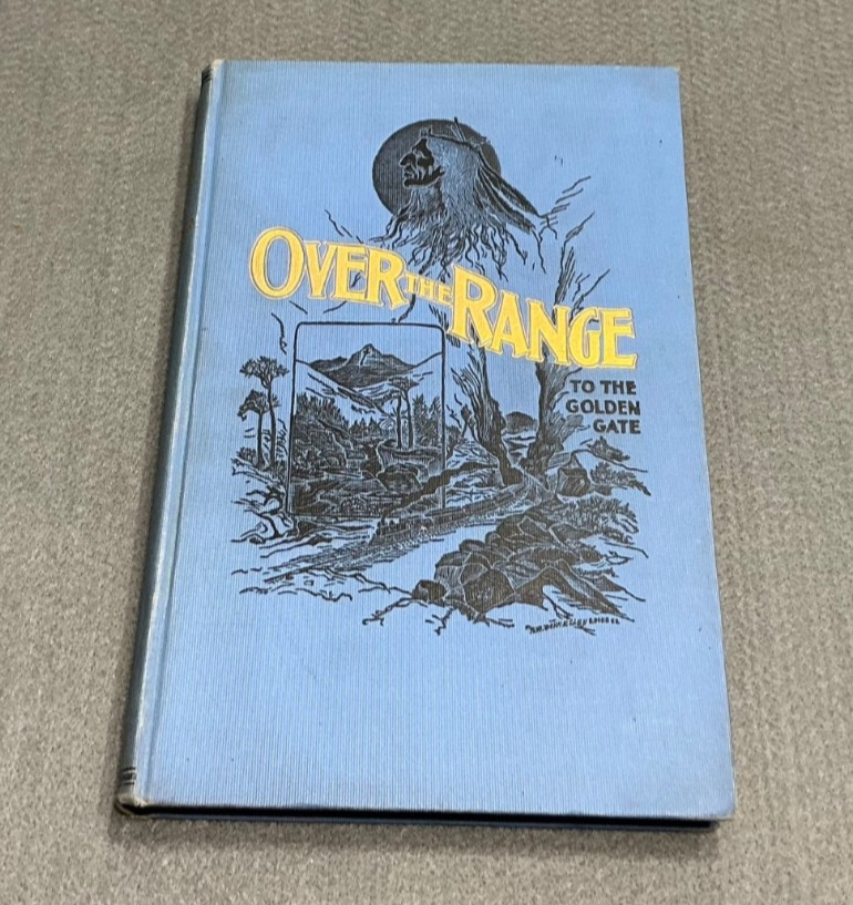 1899 DENVER RIO GRANDE RAILROAD COLORADO-CALIFORNIA WESTERN GUIDEBOOK w/RARE MAP
