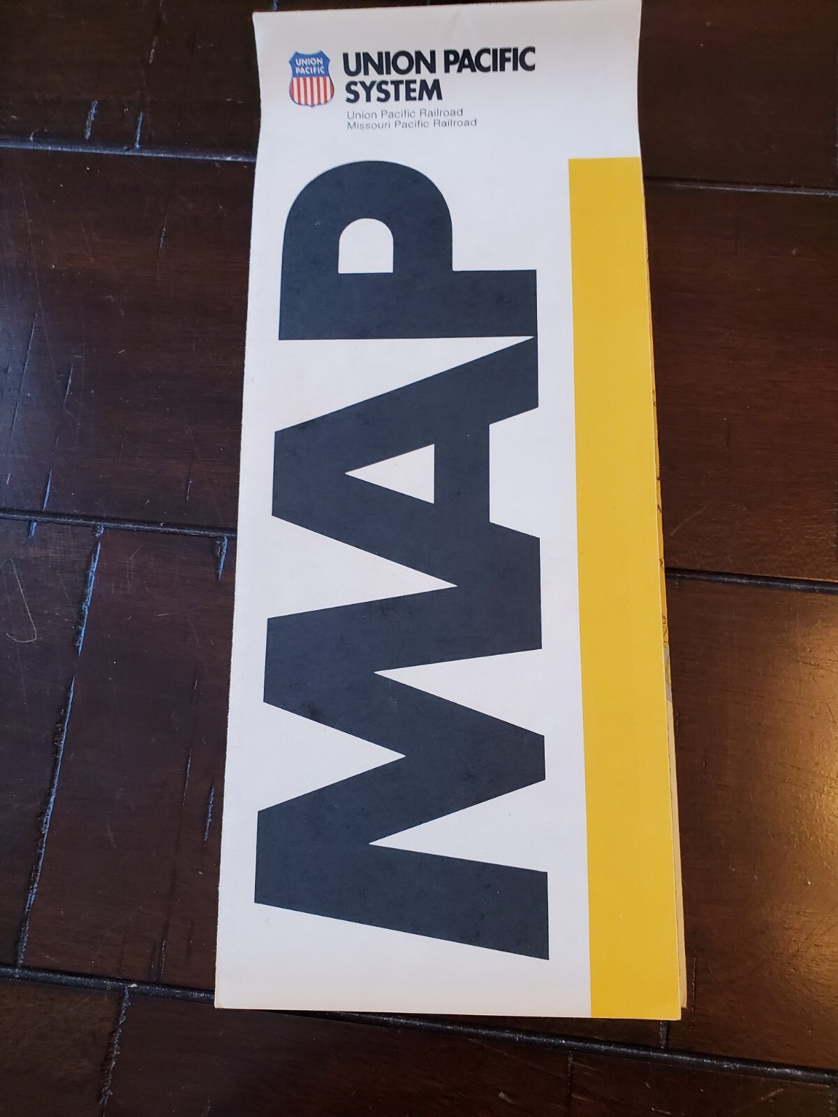 UNION PACIFIC SYSTEM MAP – 3/1984