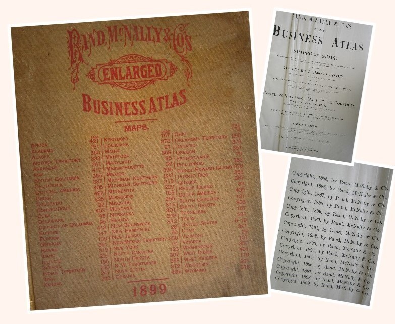 OR 1898 DATED OREGON STEAM RAILROAD Map. COOS BAY, ROSEVILLE, & EASTERN RR.