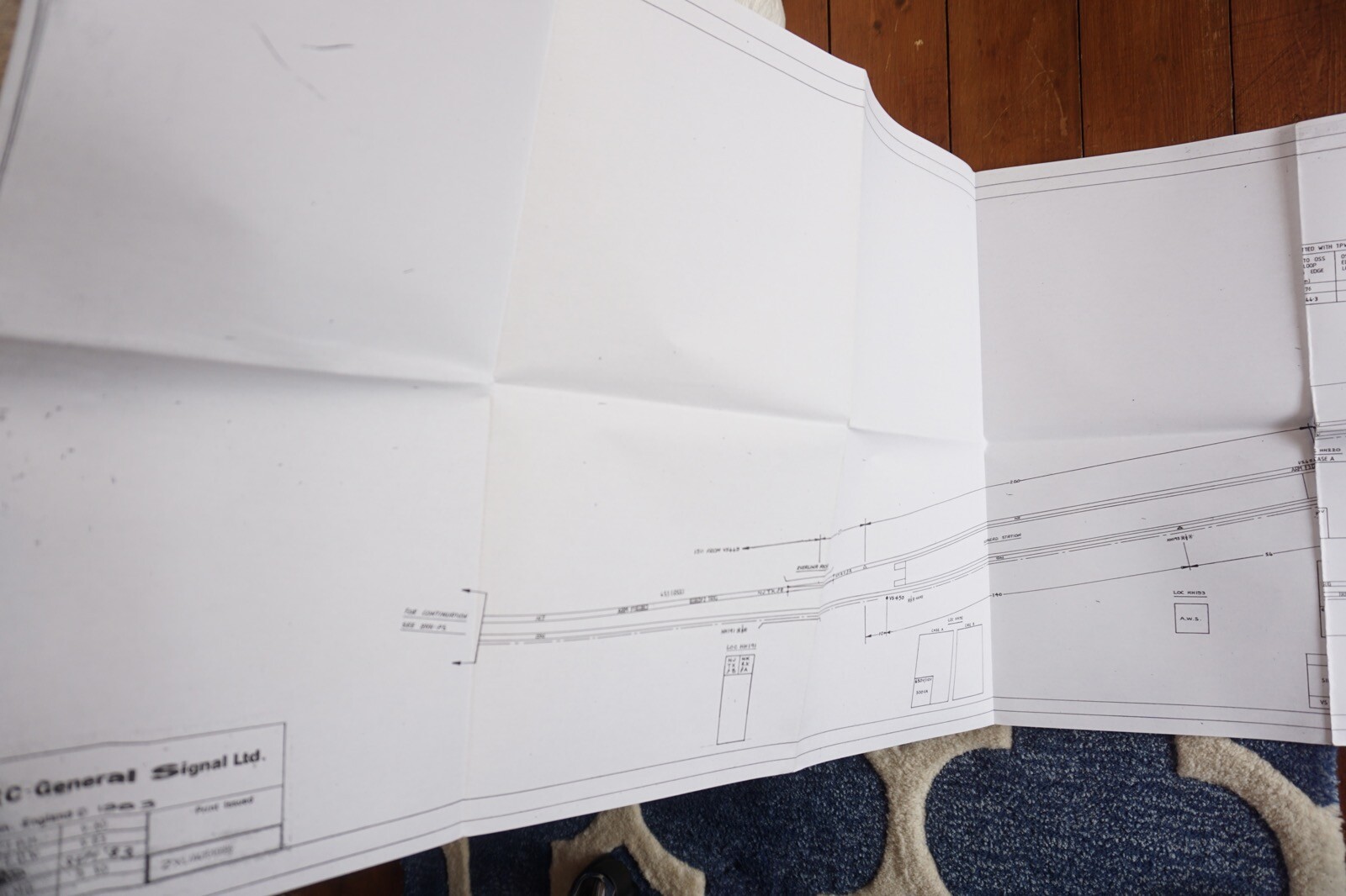1983-92 Victoria Herne Hill Nunhead Catford British Rail Railway Track Plan Map