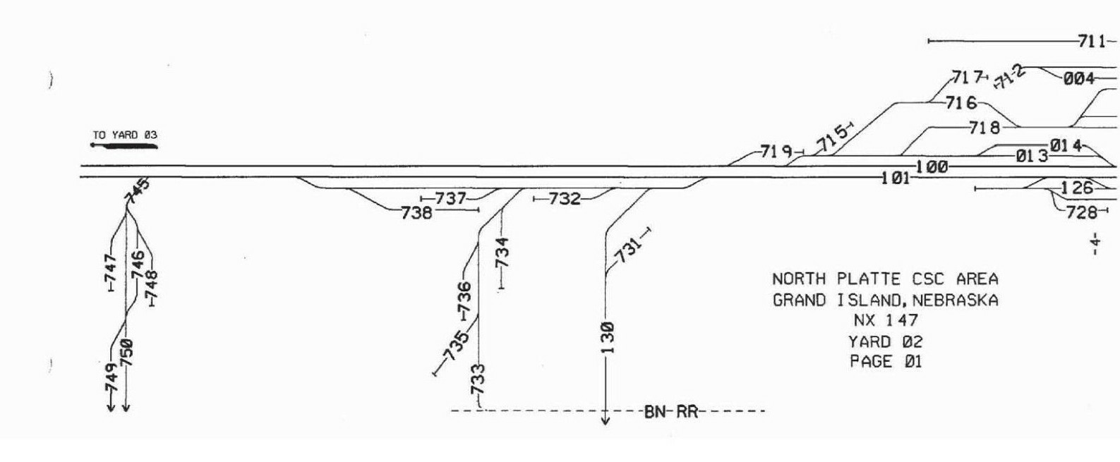 Union Pacific 1985 North Platte Nebraska ZTS PDF pages on DVD