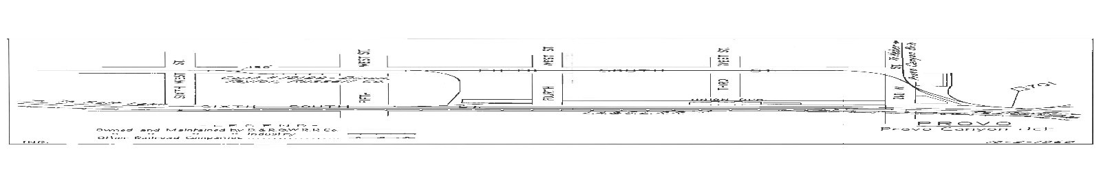 Denver & Rio Grande Western – West Area Track & Siding Drawing PDF Pages on DVD