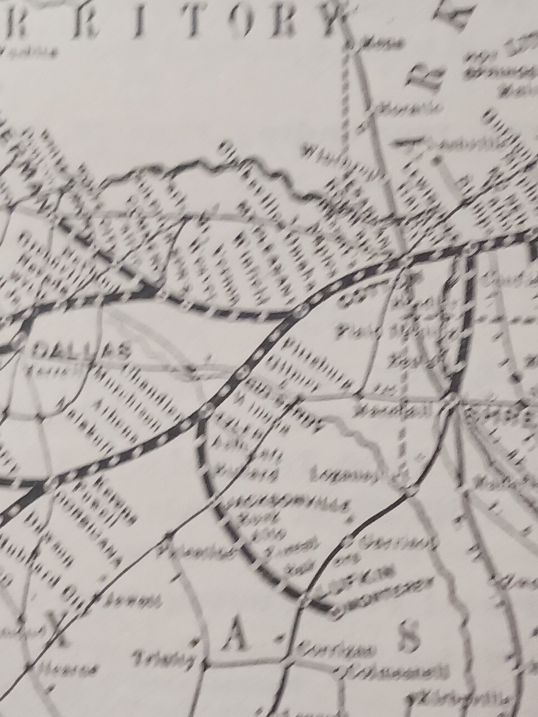 1905 Train Route Map + Report ST LOUIS SOUTHWESTERN RAILROAD Cotton Belt Route