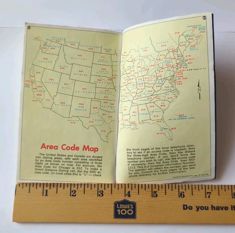 Vtg Union Pacific Railroad Pocket Road Atlas Maps USA Canada Mexico Trip Record